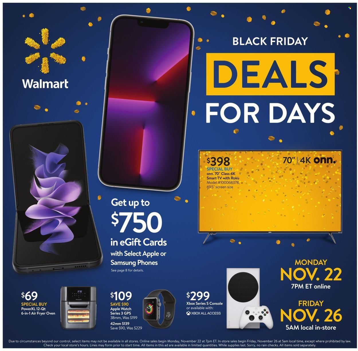 Walmart Weekly Ad Flyer November 16 to November 23