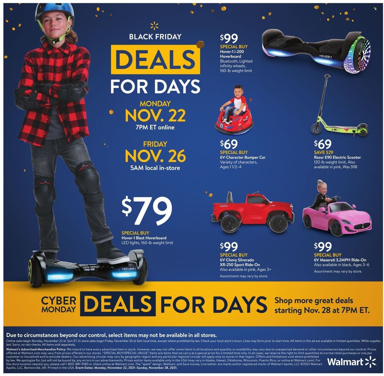 Walmart Weekly Ad Flyer November 16 to November 23