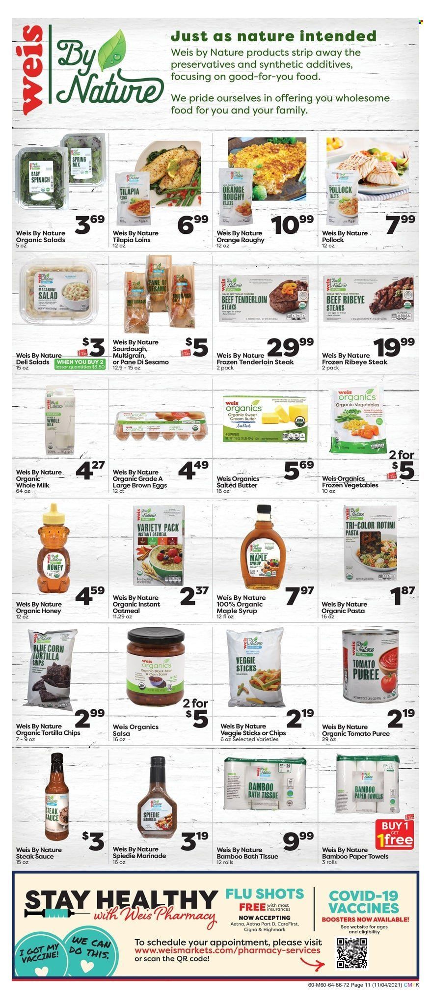 Weis (MD, NY, PA) Weekly Ad Flyer November 16 to November 23