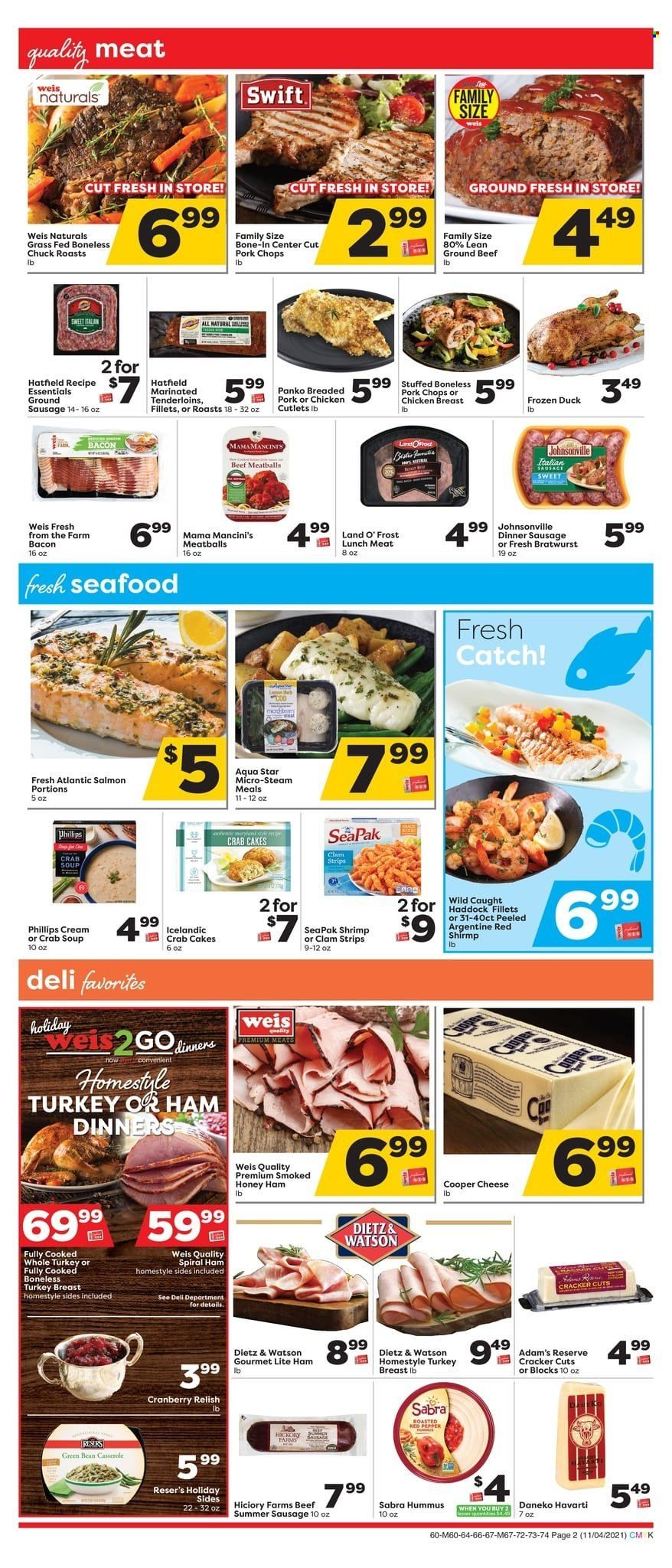 Weis (MD, NY, PA) Weekly Ad Flyer November 16 to November 23