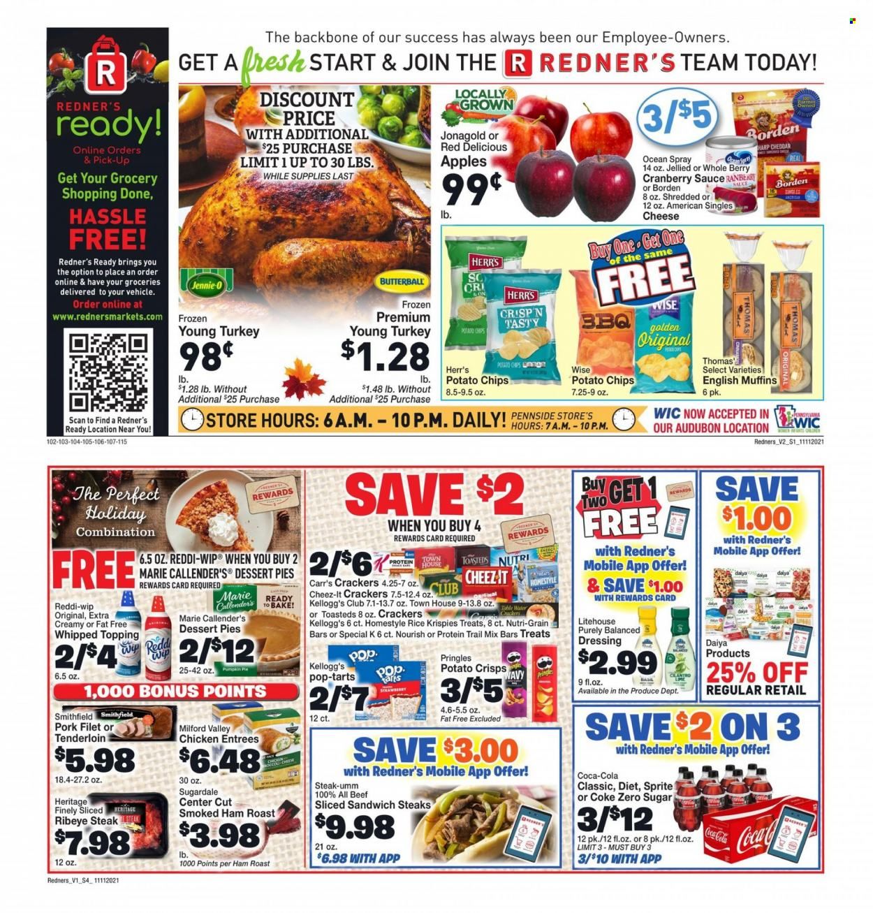 Redner's Markets (DE, MD, PA) Weekly Ad Flyer November 16 to November 23