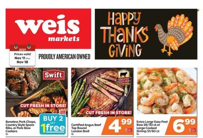 Weis (MD, NY, PA) Weekly Ad Flyer November 16 to November 23