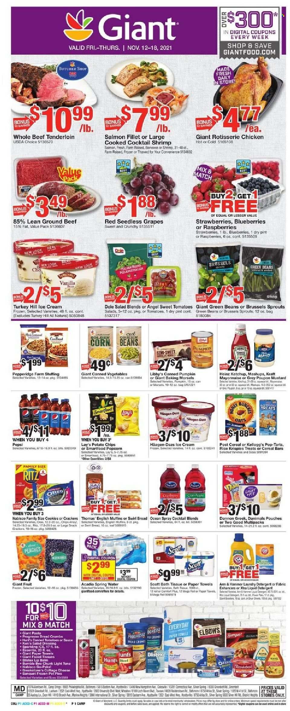 Giant Food (DE, MD, VA) Weekly Ad Flyer November 16 to November 23