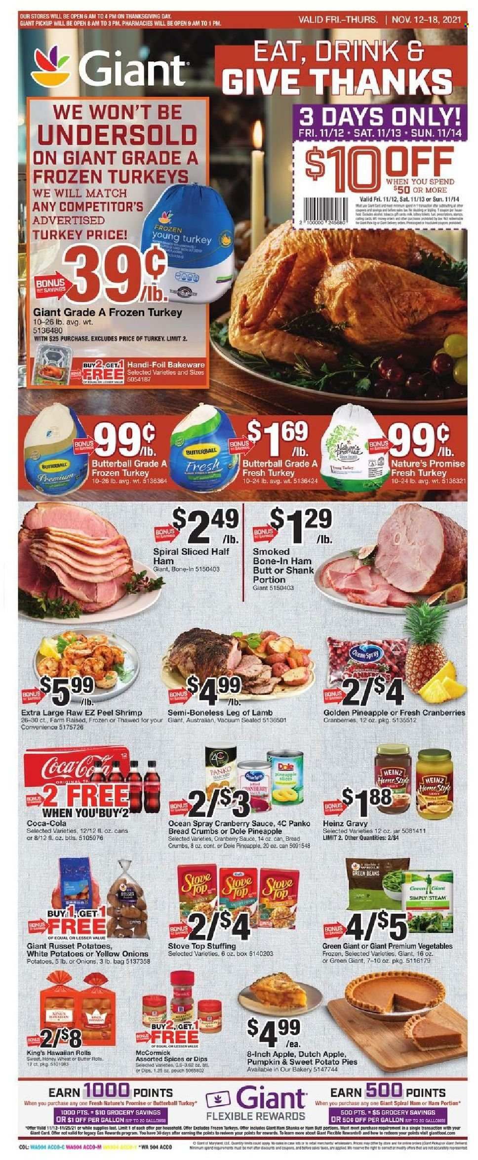 Giant Food (DE, MD, VA) Weekly Ad Flyer November 16 to November 23