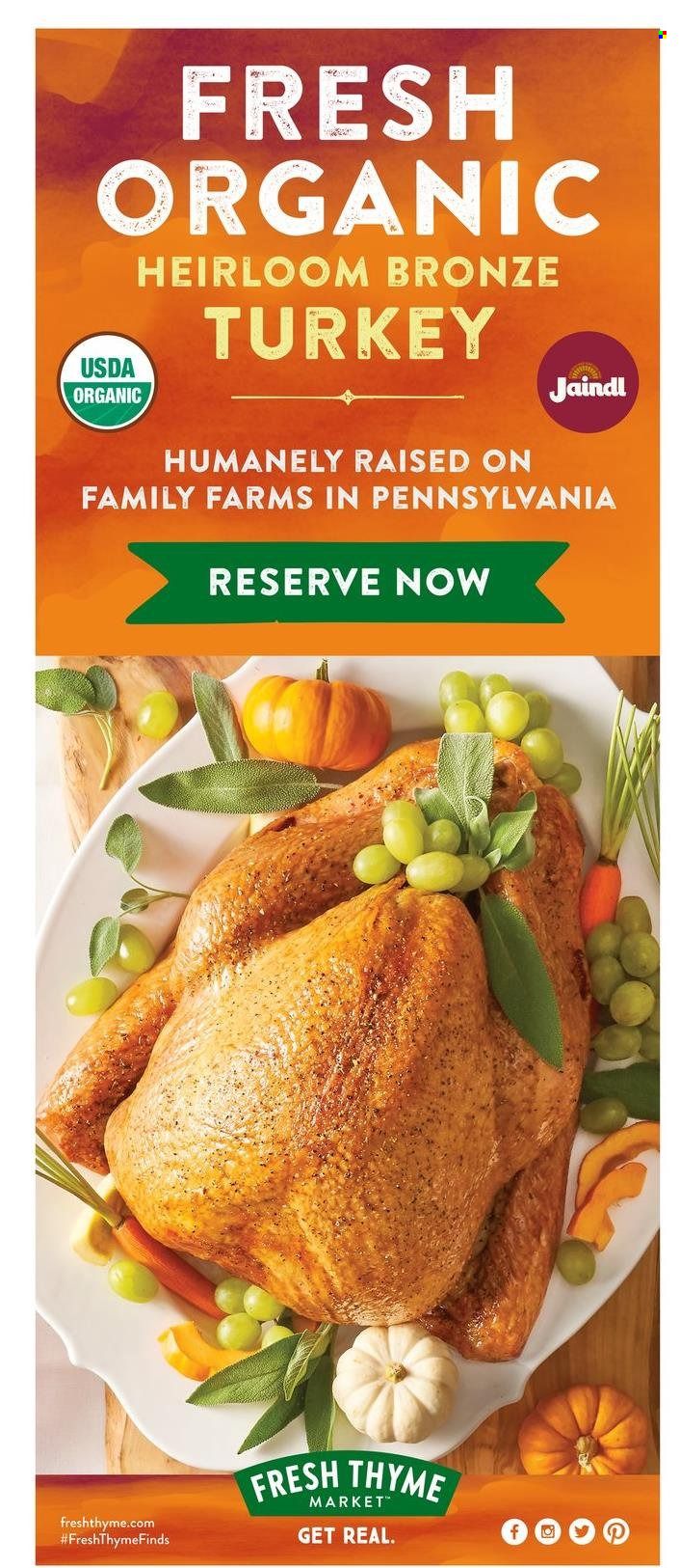 Fresh Thyme Weekly Ad Flyer November 16 to November 23