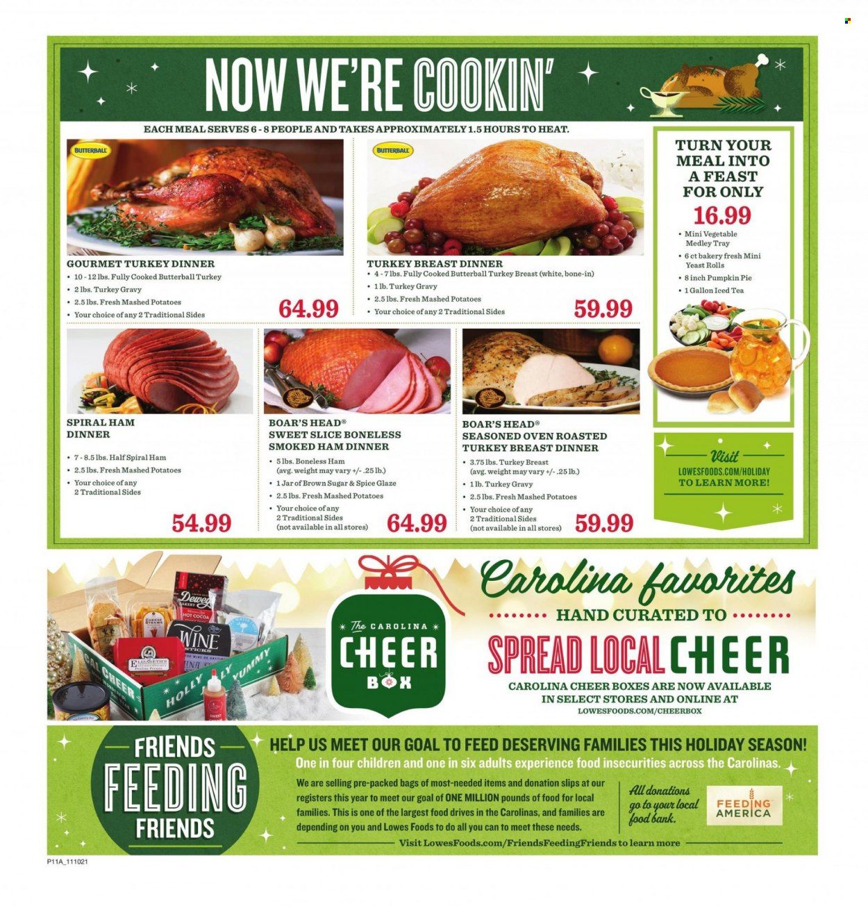 Lowes Foods (NC, SC) Weekly Ad Flyer November 16 to November 23