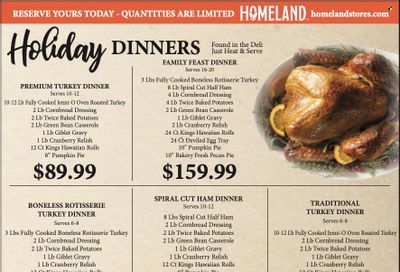 Homeland (OK, TX) Weekly Ad Flyer November 16 to November 23