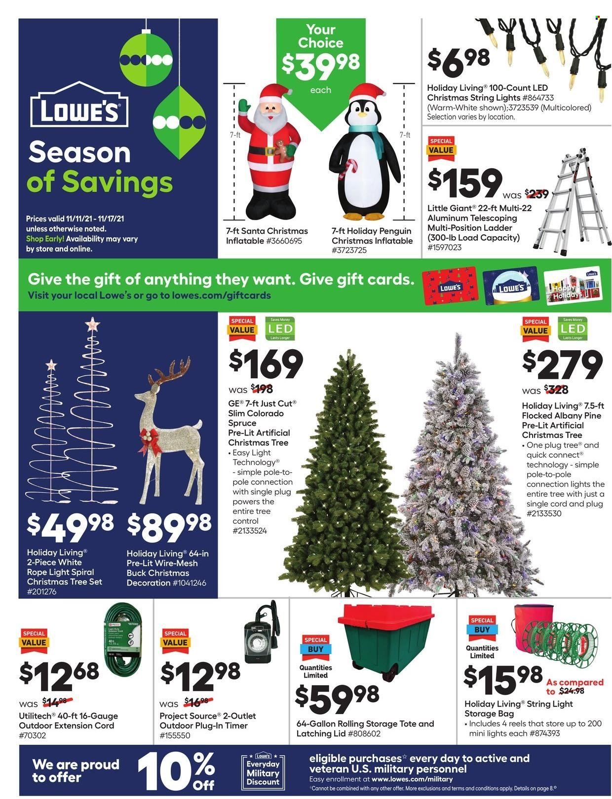 Lowe's Weekly Ad Flyer November 16 to November 23