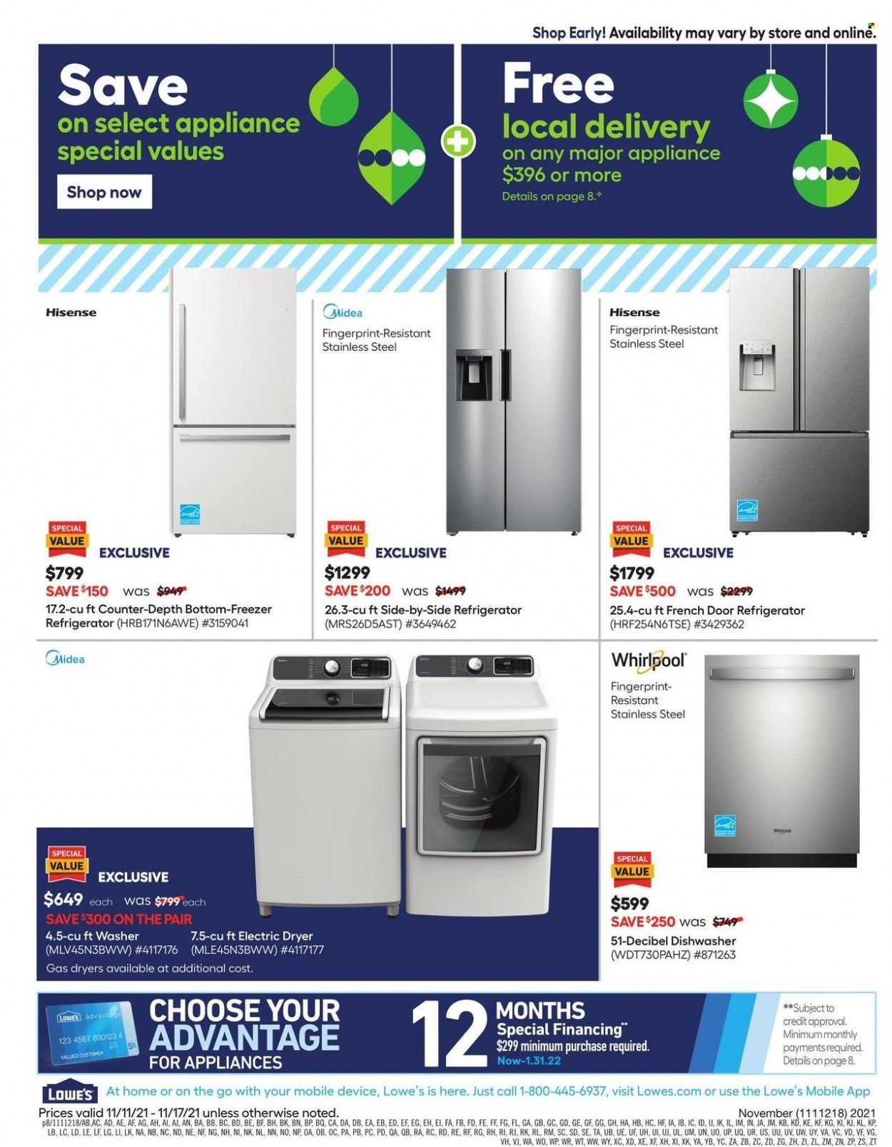 Lowe's Weekly Ad Flyer November 16 to November 23