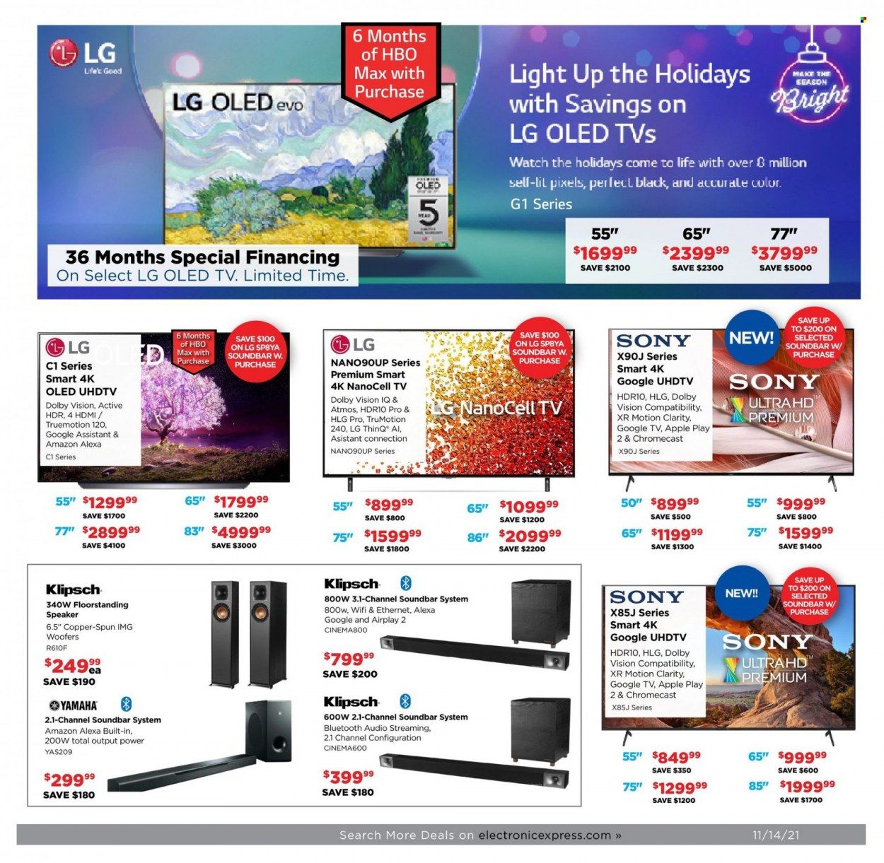Electronic Express (AL, TN) Weekly Ad Flyer November 16 to November 23