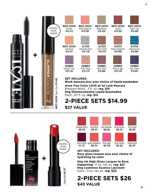 Avon Weekly Ad Flyer November 16 to November 23