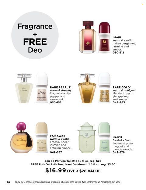 Avon Weekly Ad Flyer November 16 to November 23