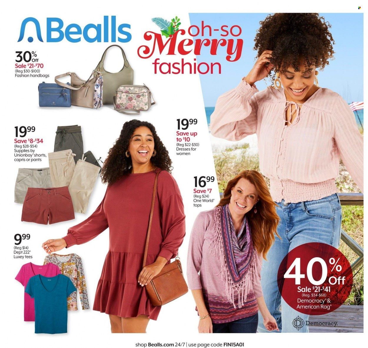 Bealls Florida (FL) Weekly Ad Flyer November 16 to November 23