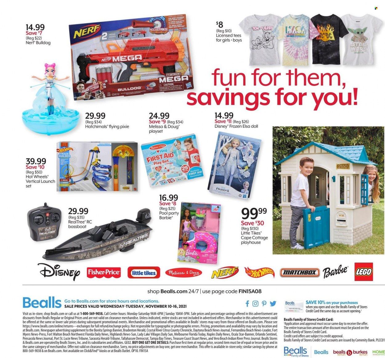 Bealls Florida (FL) Weekly Ad Flyer November 16 to November 23