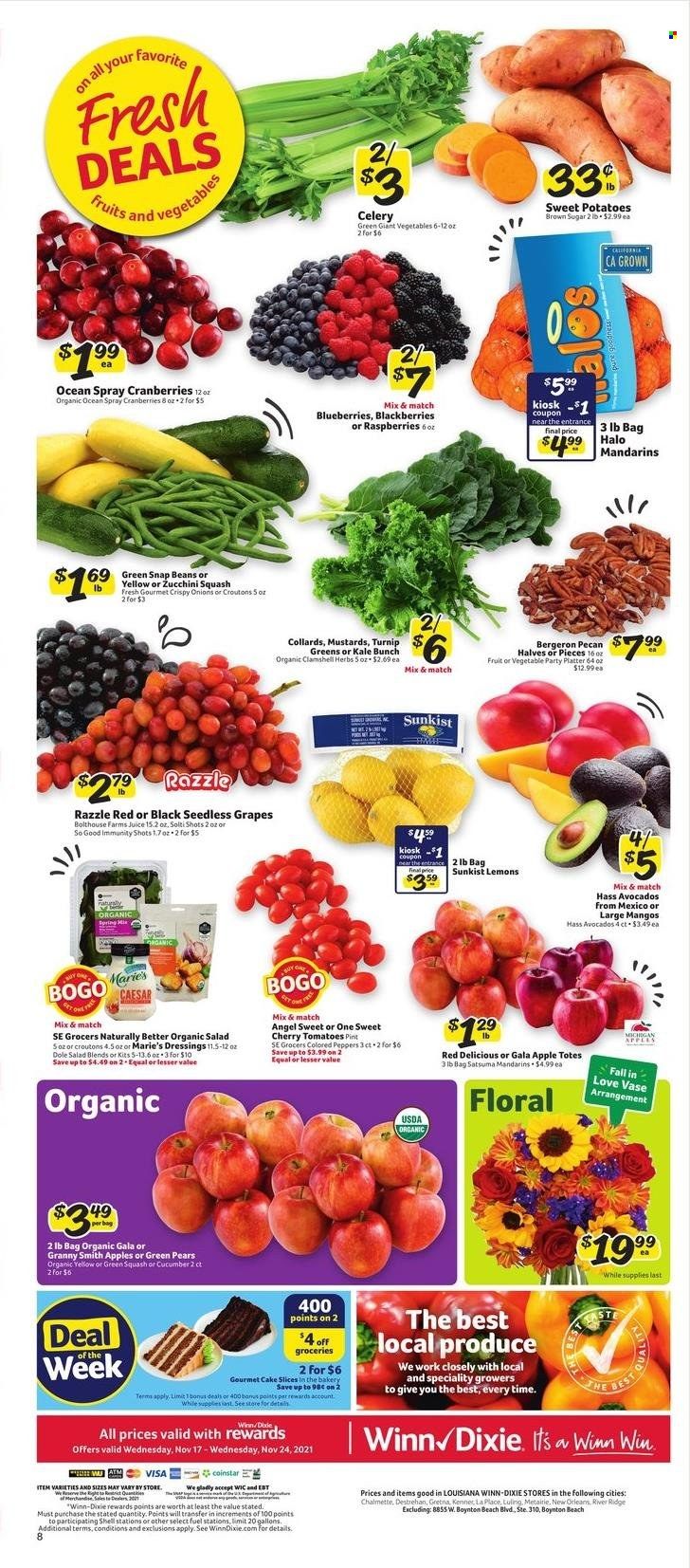 Winn Dixie (AL, FL, GA, LA) Weekly Ad Flyer November 16 to November 23