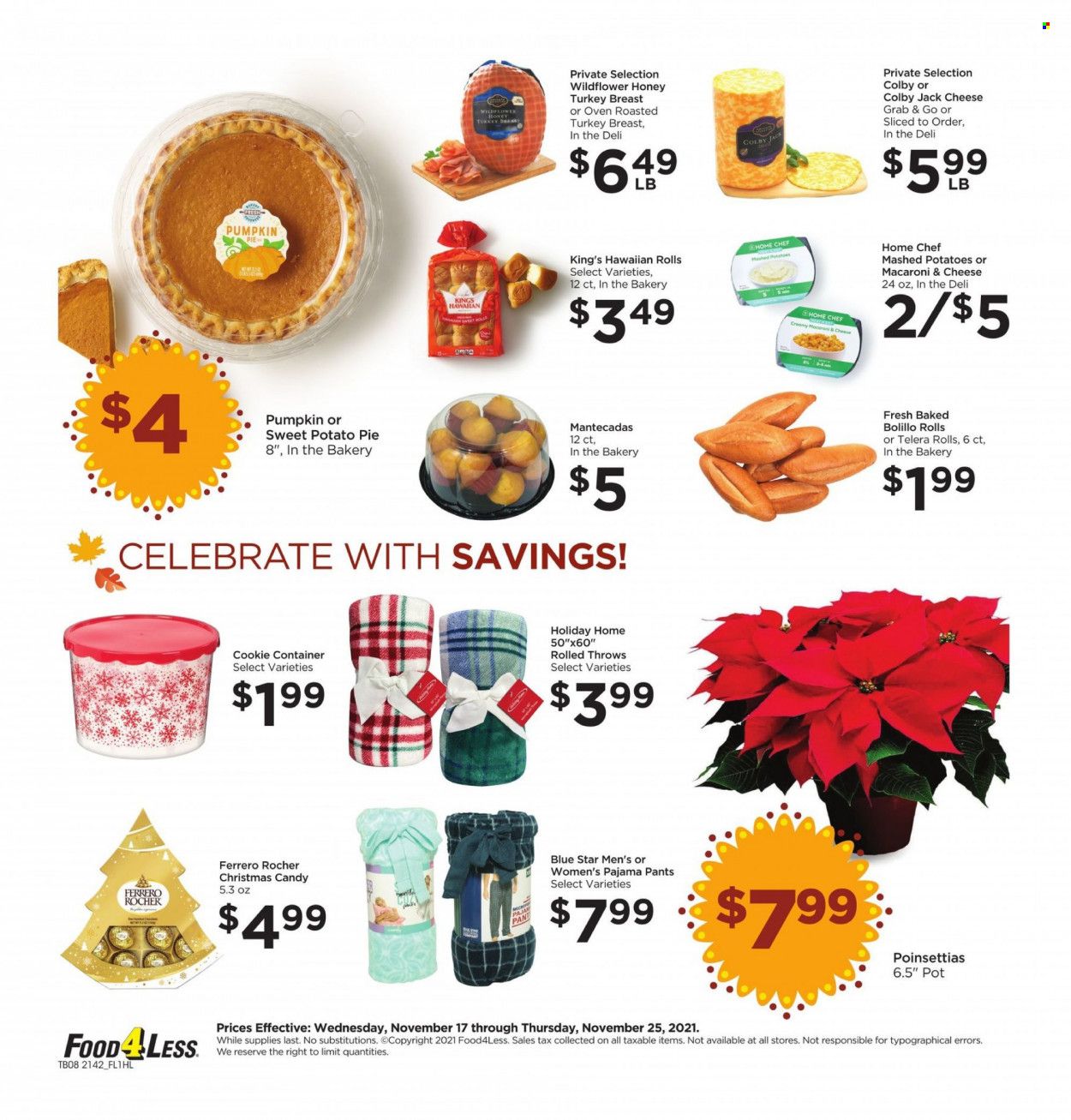 Food 4 Less (CA) Weekly Ad Flyer November 16 to November 23