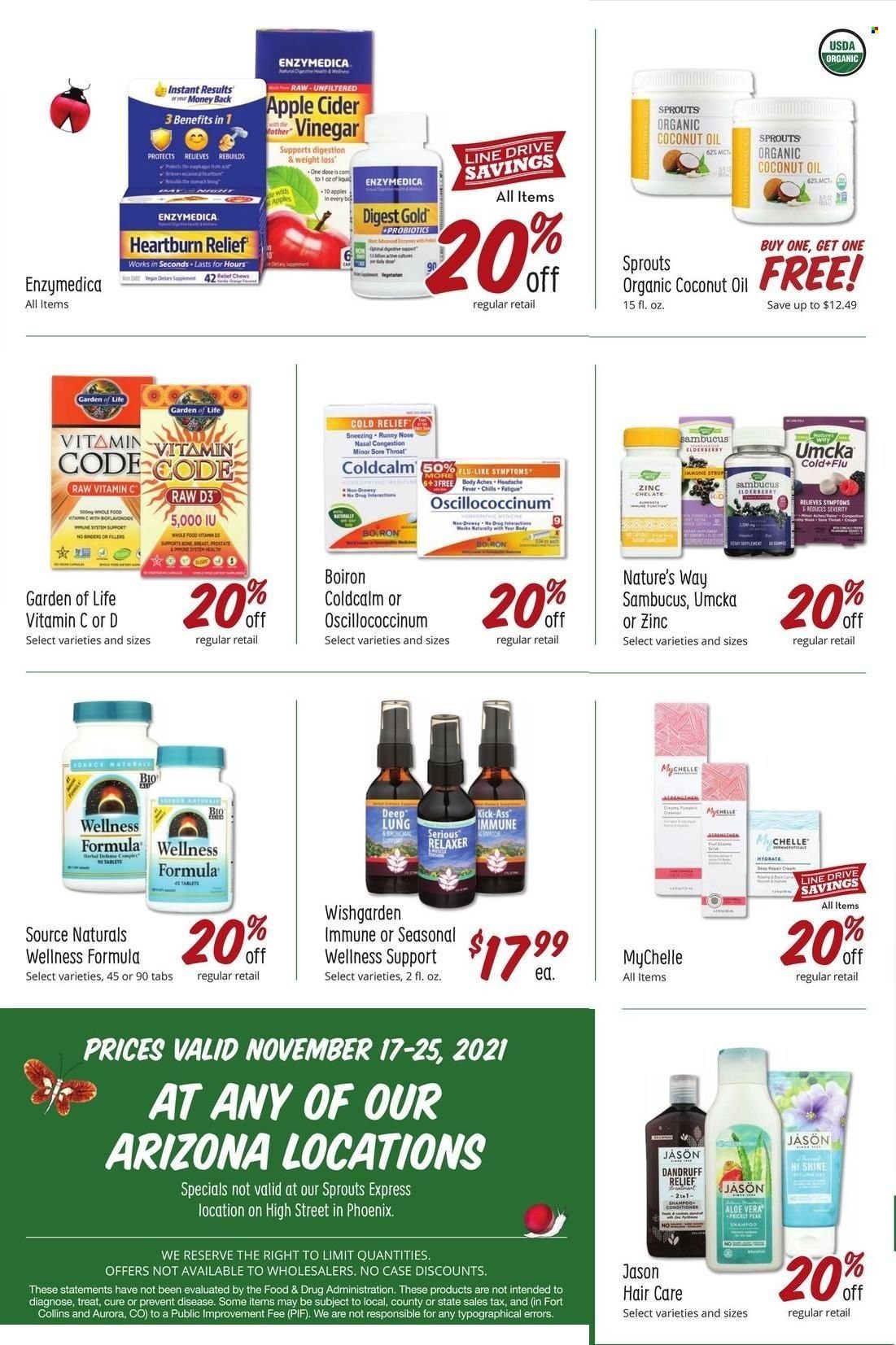 Sprouts Weekly Ad Flyer November 16 to November 23