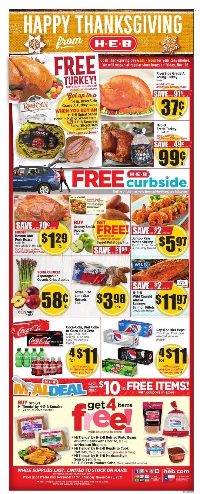 H-E-B (TX) Weekly Ad Flyer November 16 to November 23