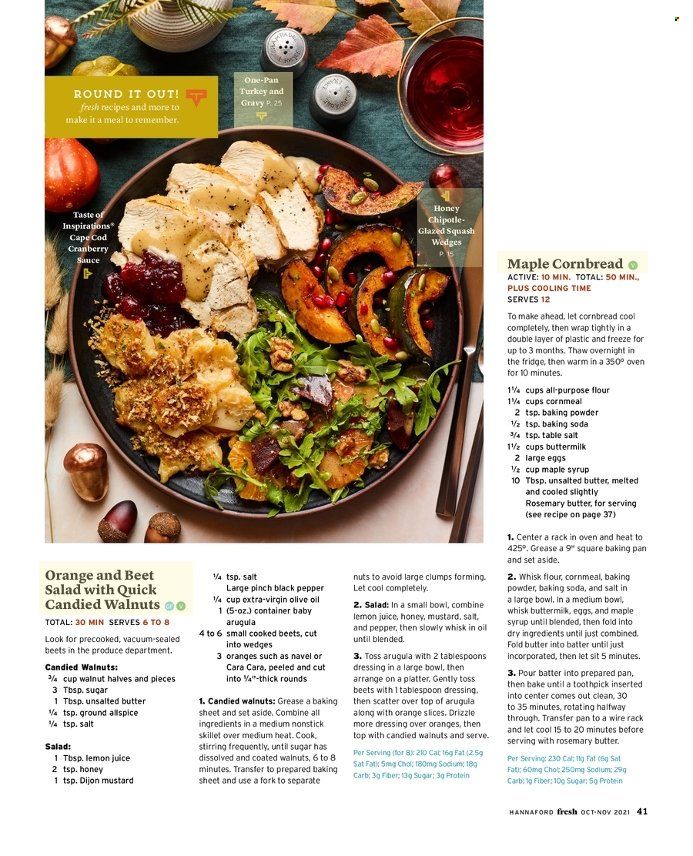 Hannaford (MA, ME, NH, NY, VT) Weekly Ad Flyer November 16 to November 23