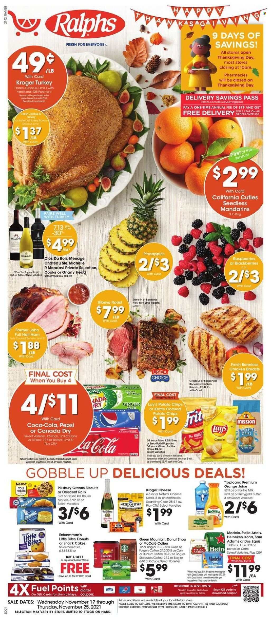Ralphs (MD, NC, VA) Weekly Ad Flyer November 16 to November 23