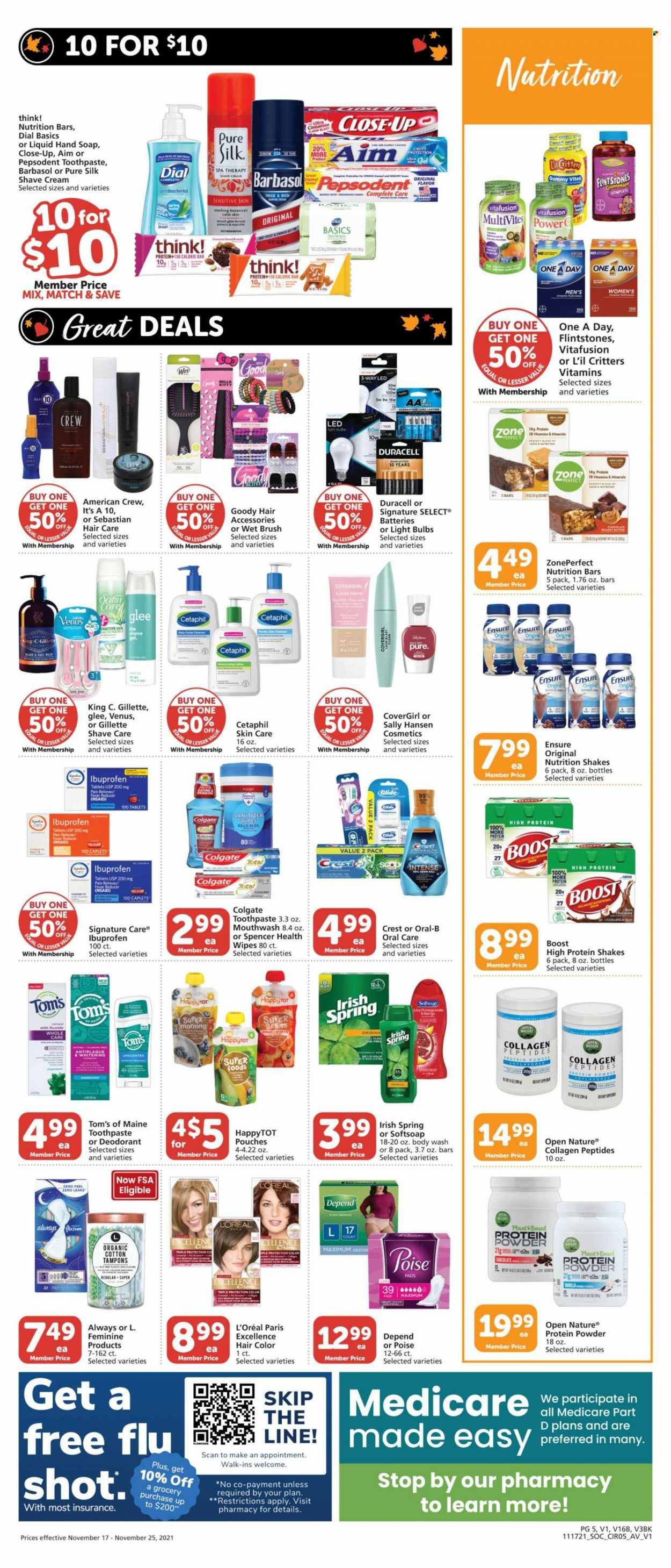 Albertsons (CA, ID, LA, MT, OR, TX, WA) Weekly Ad Flyer November 16 to November 23
