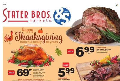 Stater Bros. (CA) Weekly Ad Flyer November 16 to November 23