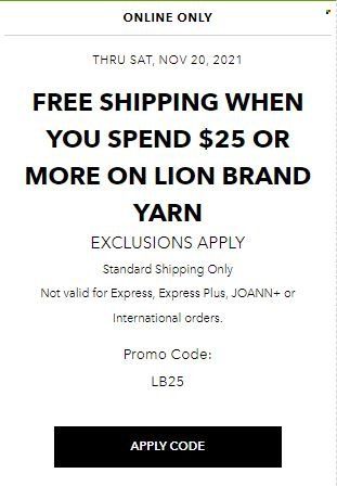 JOANN Weekly Ad Flyer November 16 to November 23