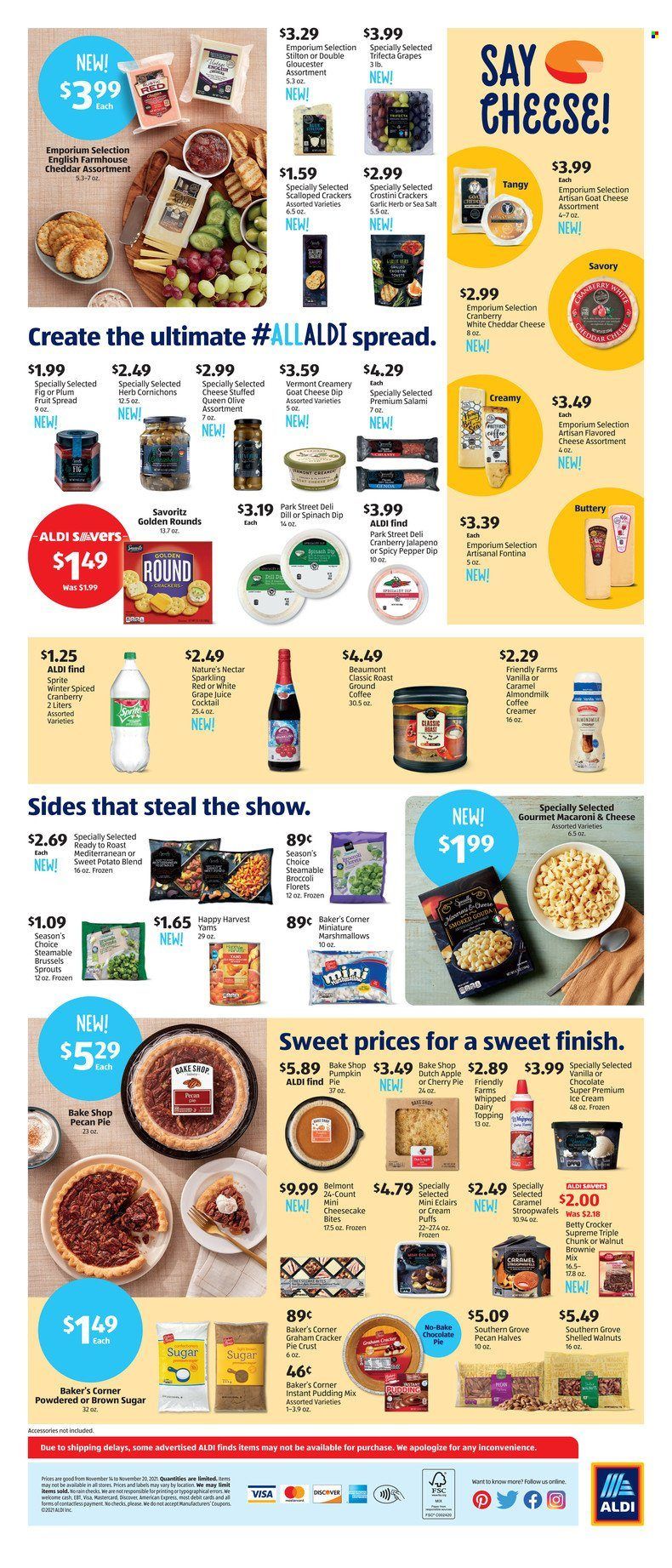 ALDI (CT, MA, NY, VT) Weekly Ad Flyer November 16 to November 23