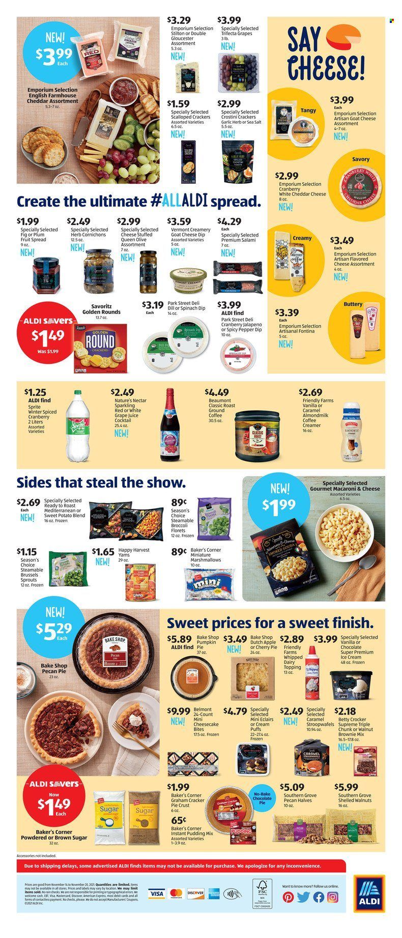 ALDI (CT, MA, OH, RI, VT) Weekly Ad Flyer November 16 to November 23