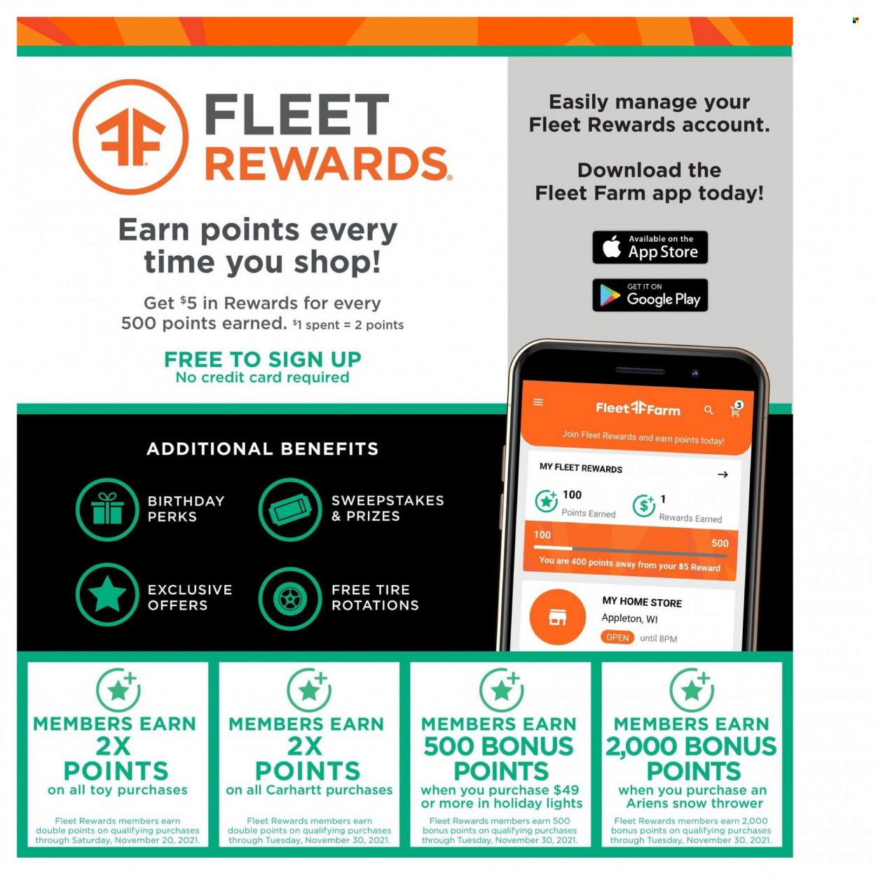 Fleet Farm (IA) Weekly Ad Flyer November 16 to November 23