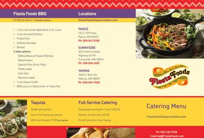 Fiesta Foods SuperMarkets (WA) Catering Promotions & Flyer Specials January 2023