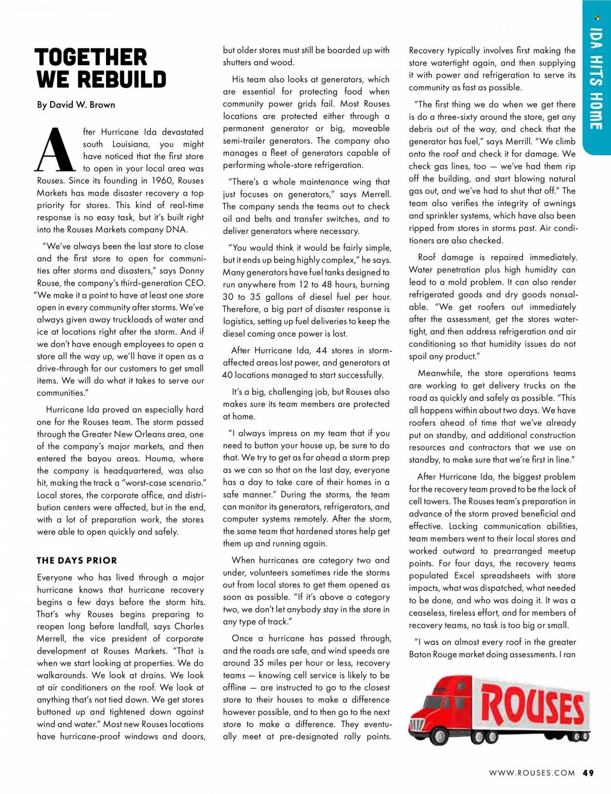 Rouses Markets (AL, LA, MS) Weekly Ad Flyer November 16 to November 23