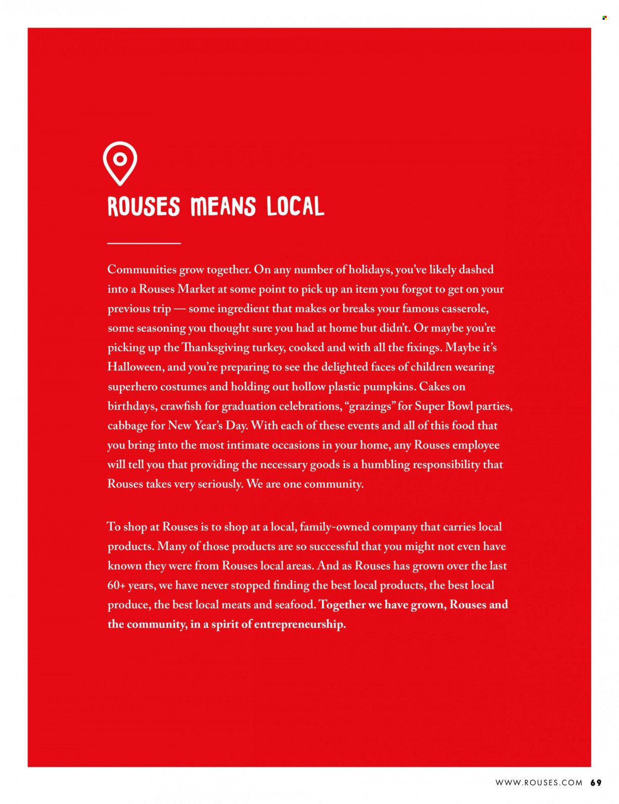 Rouses Markets (AL, LA, MS) Weekly Ad Flyer November 16 to November 23