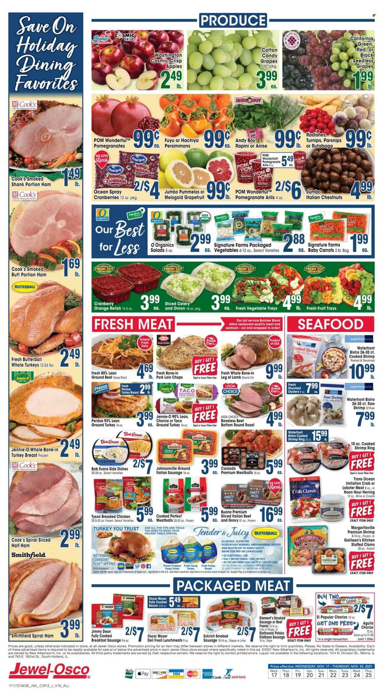 Jewel Osco (IN) Weekly Ad Flyer November 16 to November 23