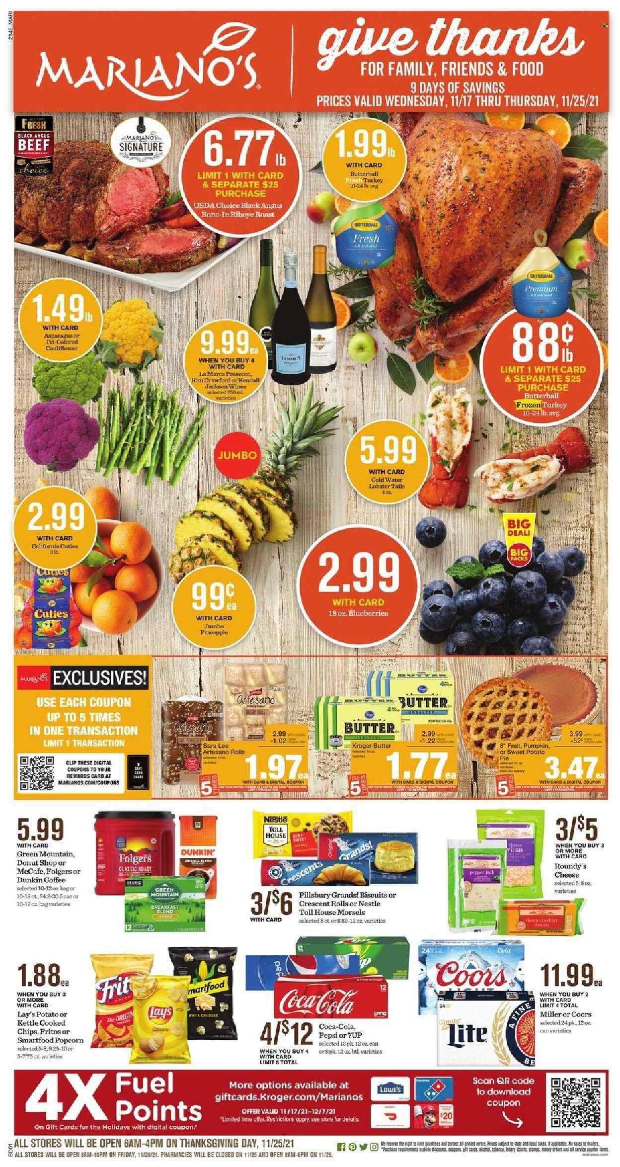 Mariano’s (IL) Weekly Ad Flyer November 16 to November 23