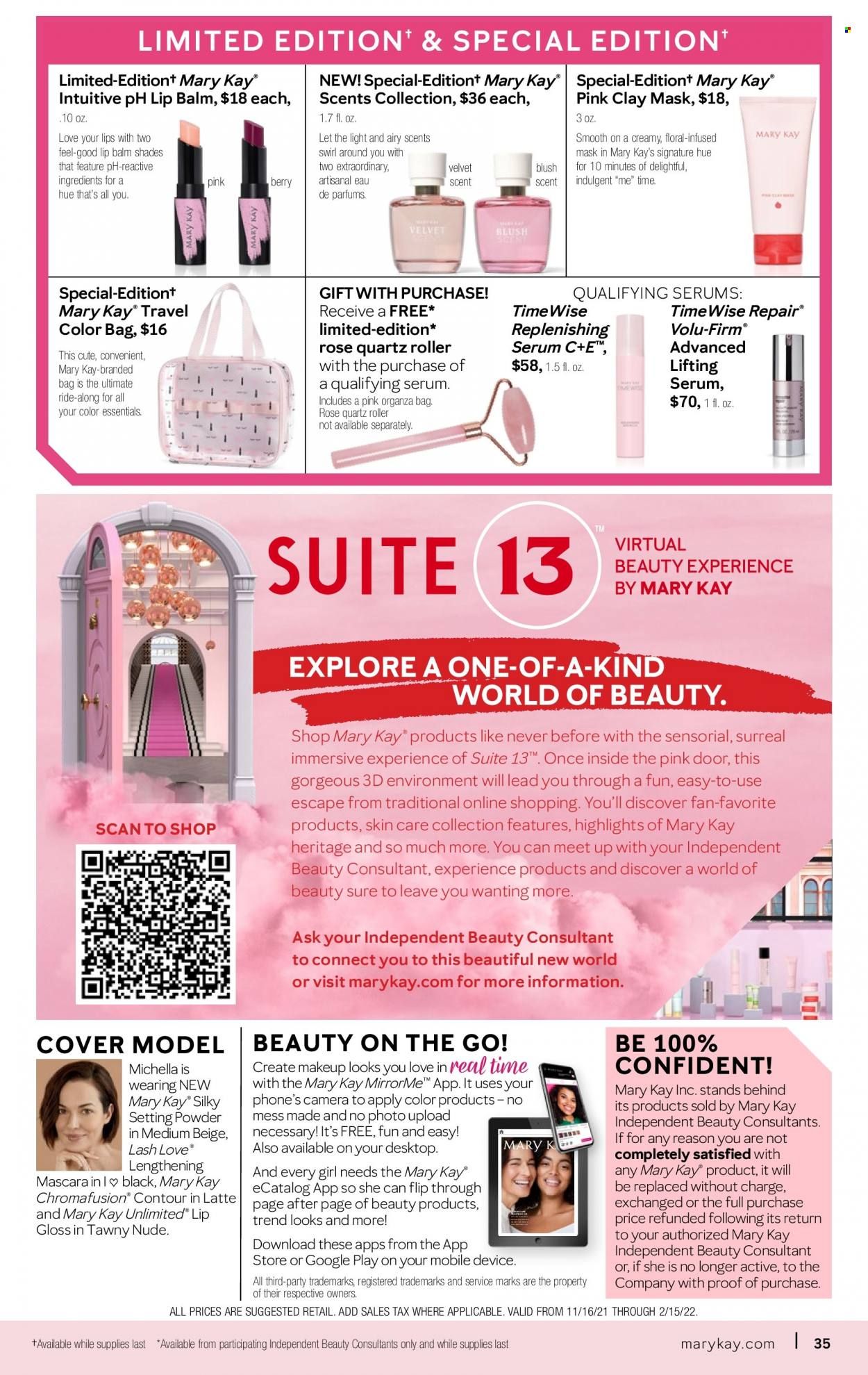 Mary Kay Weekly Ad Flyer November 16 to November 23