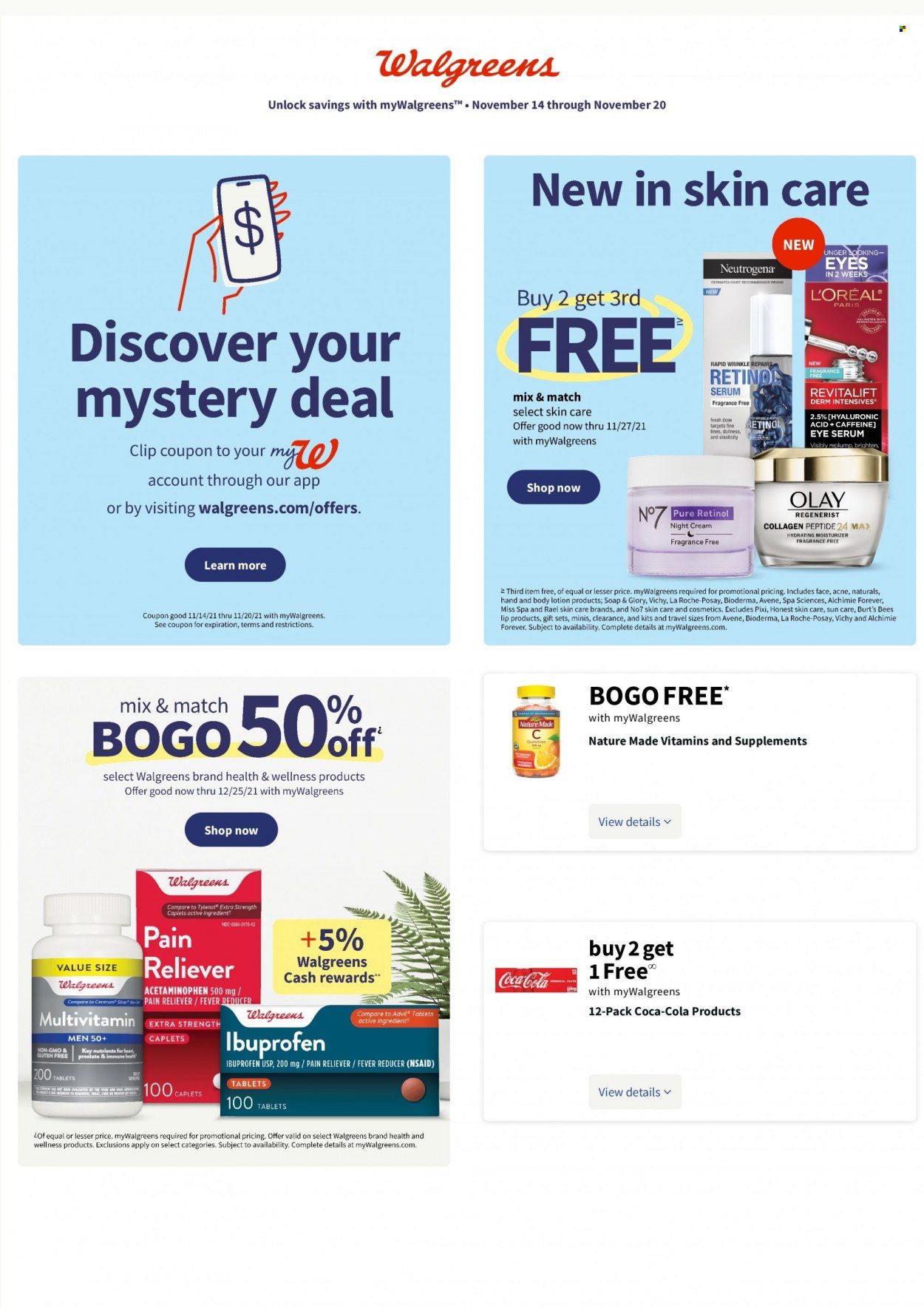 Walgreens Weekly Ad Flyer November 16 to November 23