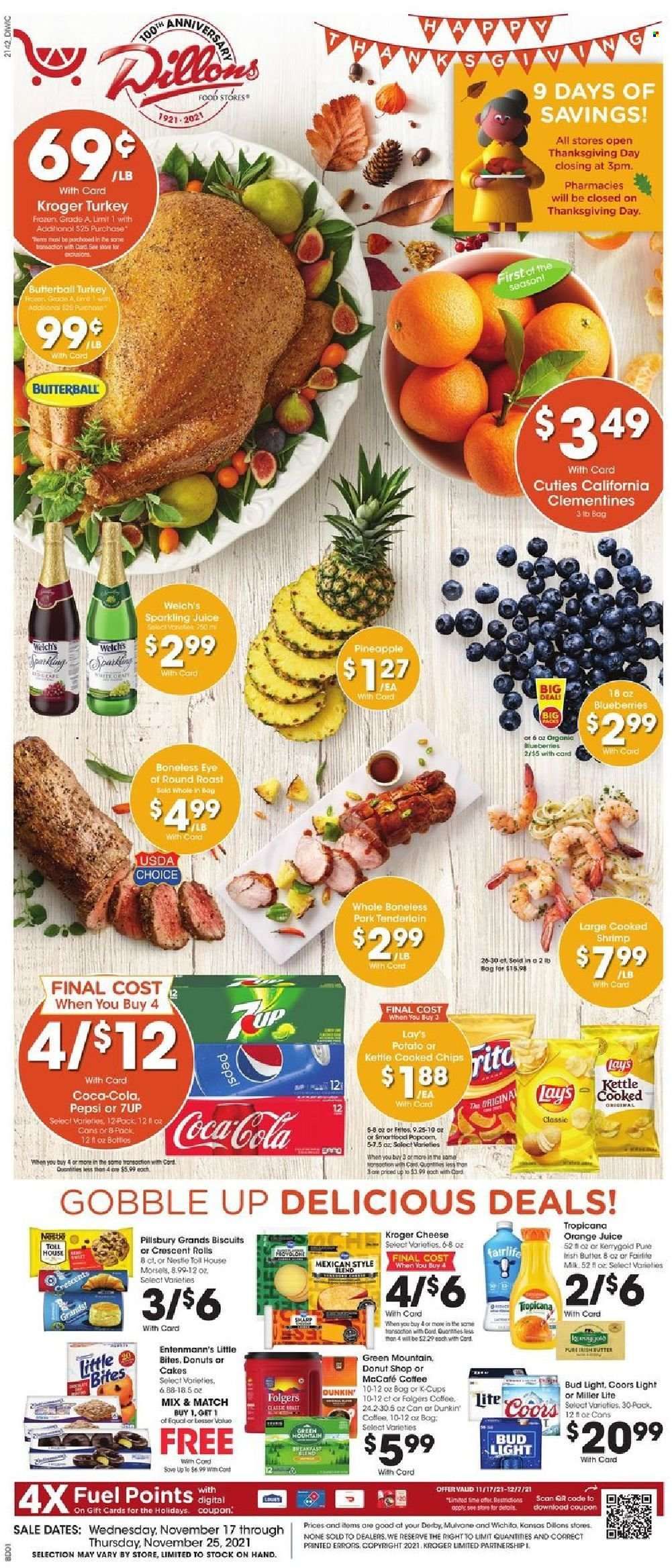 Dillons (KS) Weekly Ad Flyer November 16 to November 23
