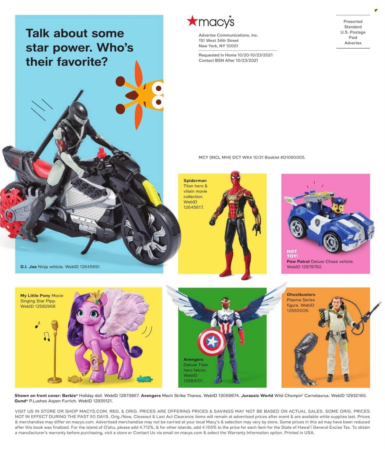 Macy's Weekly Ad Flyer November 16 to November 23