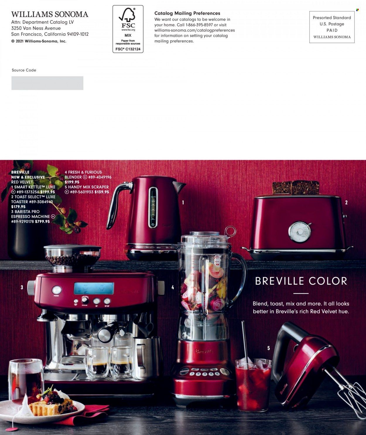 Williams-Sonoma Weekly Ad Flyer November 17 to November 24