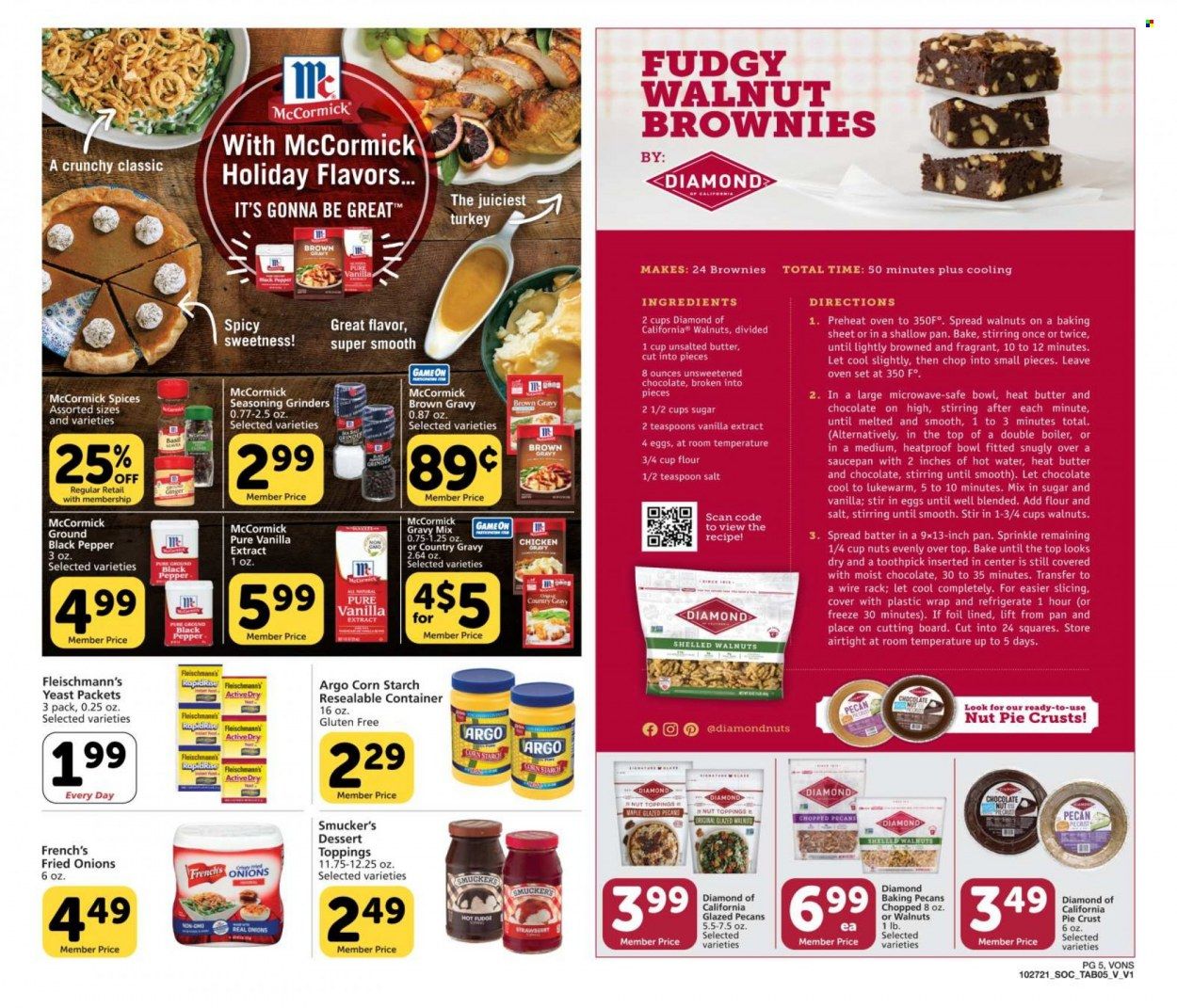 Vons (CA) Weekly Ad Flyer November 17 to November 24