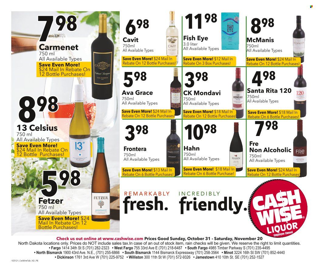 Cash Wise (ND) Weekly Ad Flyer November 17 to November 24