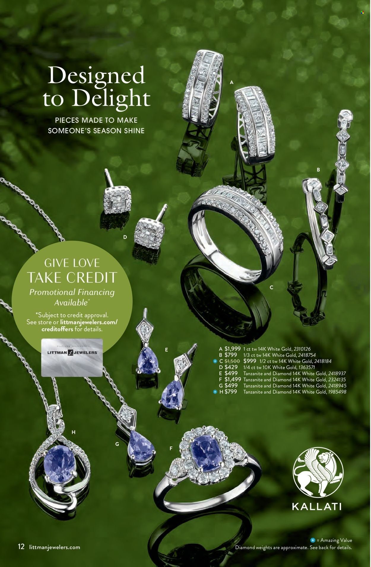 Littman Jewelers (AL, DE, FL, MD, NJ, NY, PA, WV) Weekly Ad Flyer November 17 to November 24