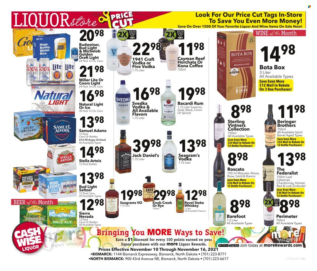 Cash Wise (MN, ND) Weekly Ad Flyer November 17 to November 24