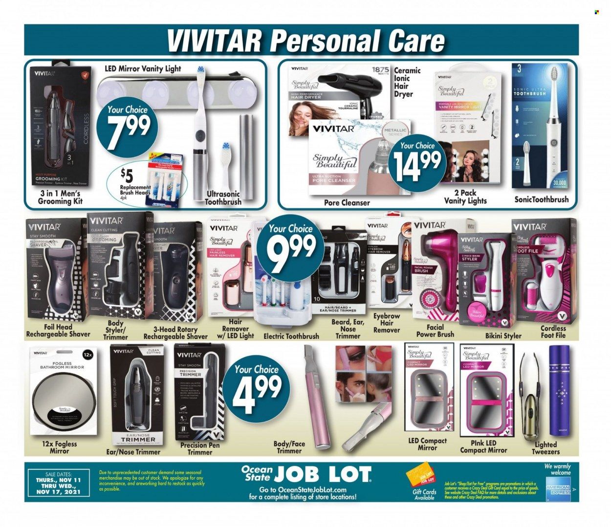 Ocean State Job Lot (CT, MA, ME, NH, NJ, NY, RI) Weekly Ad Flyer November 17 to November 24
