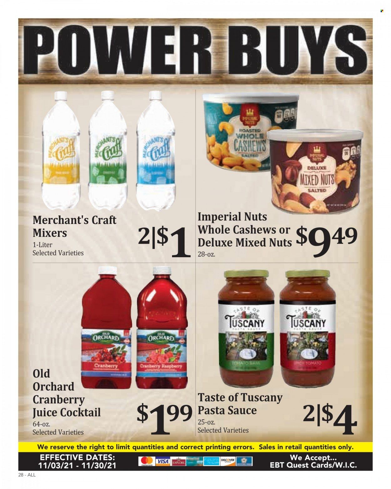 Rosauers (ID, MT, OR, WA) Weekly Ad Flyer November 17 to November 24