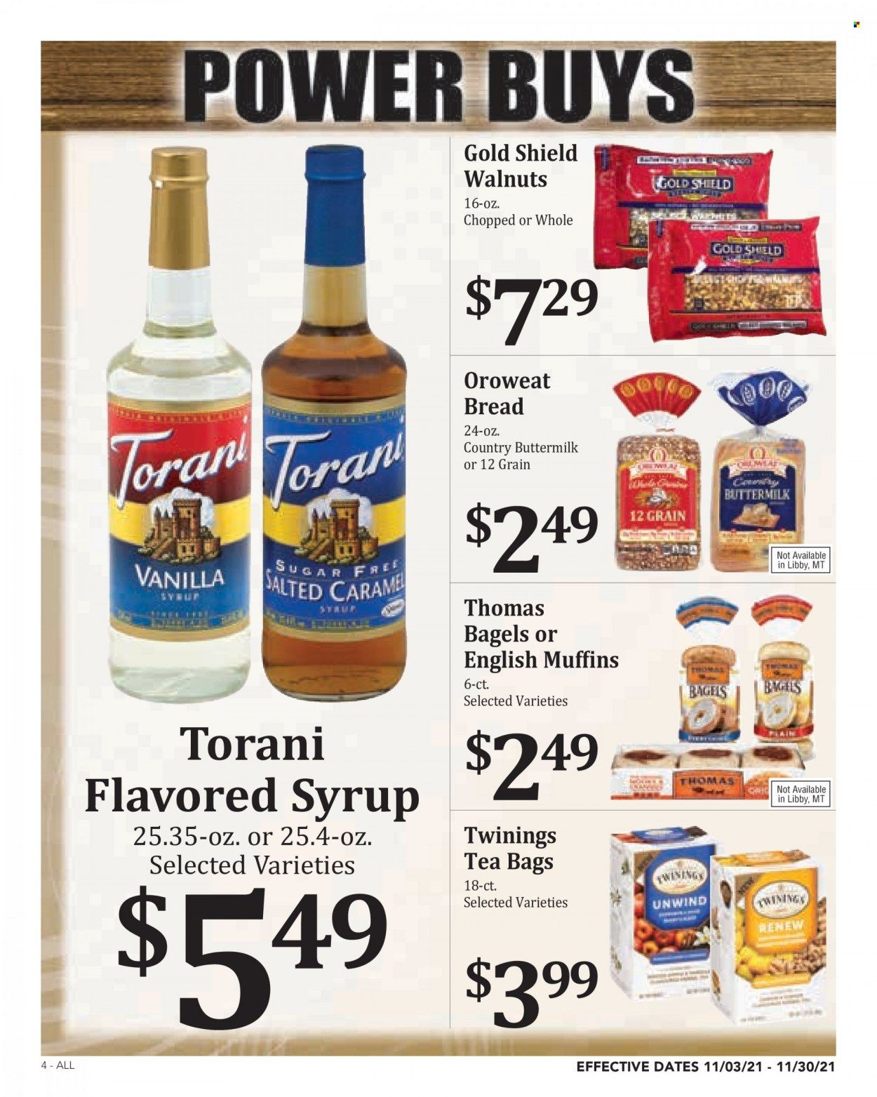 Rosauers (ID, MT, OR, WA) Weekly Ad Flyer November 17 to November 24