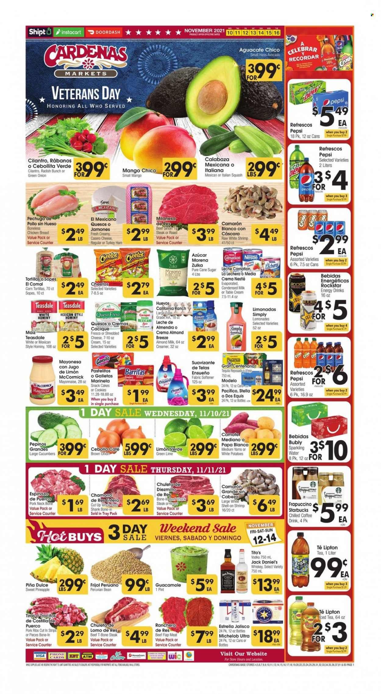 Cardenas (CA, NV) Weekly Ad Flyer November 17 to November 24