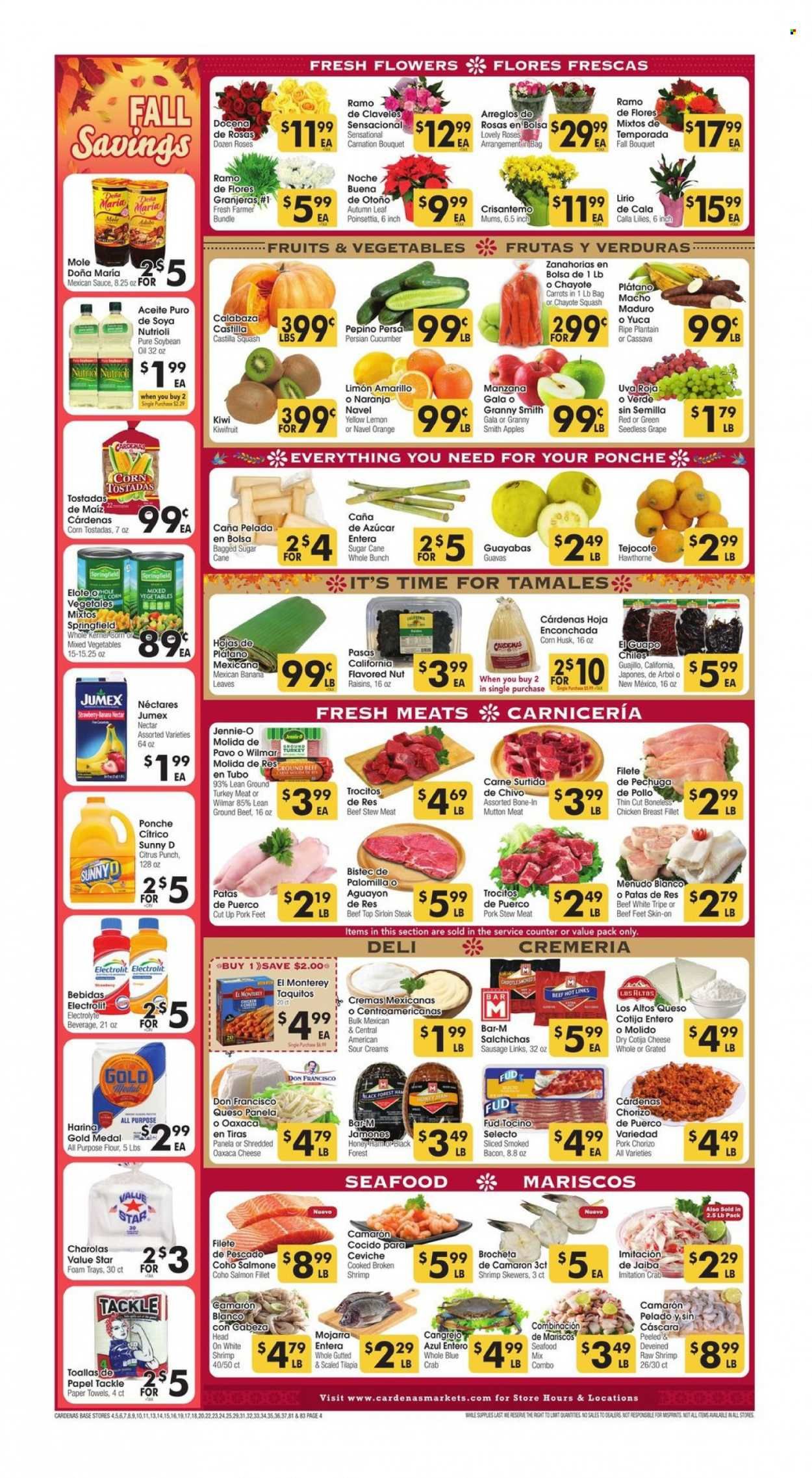 Cardenas (CA, NV) Weekly Ad Flyer November 17 to November 24