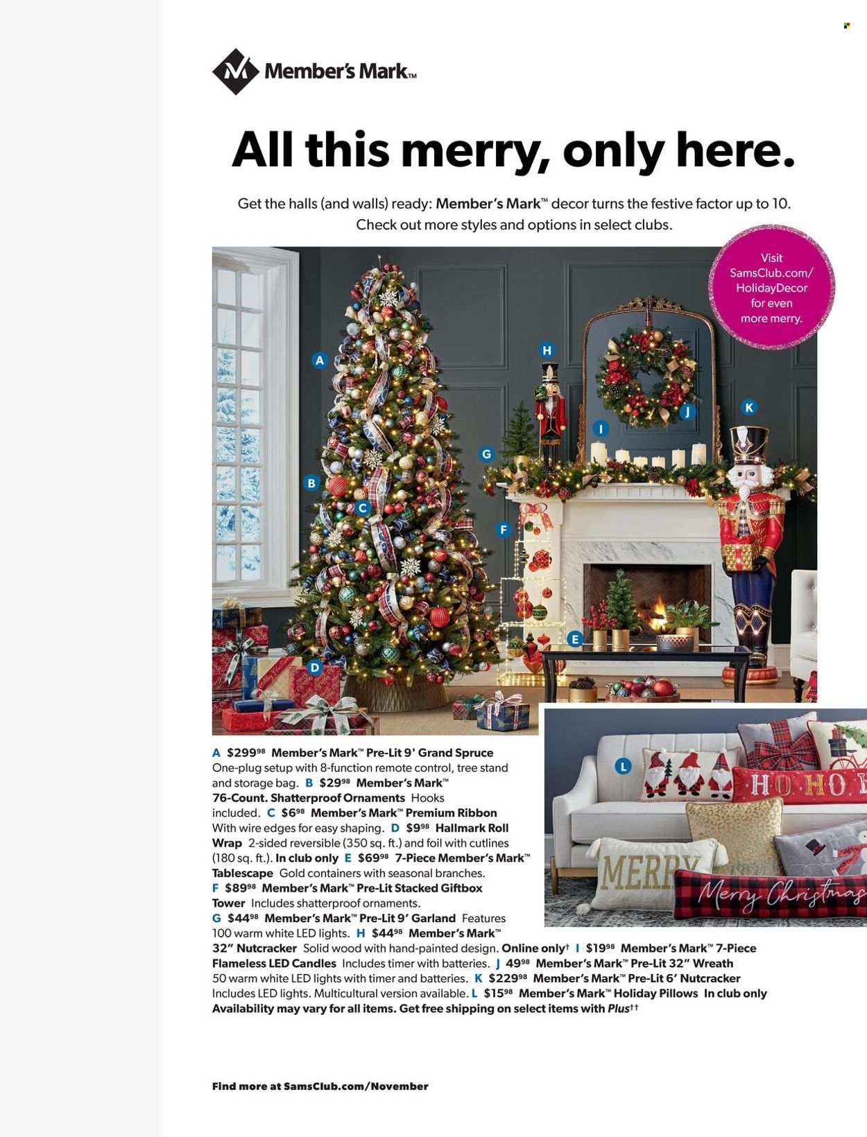 Sam's Club Weekly Ad Flyer November 17 to November 24